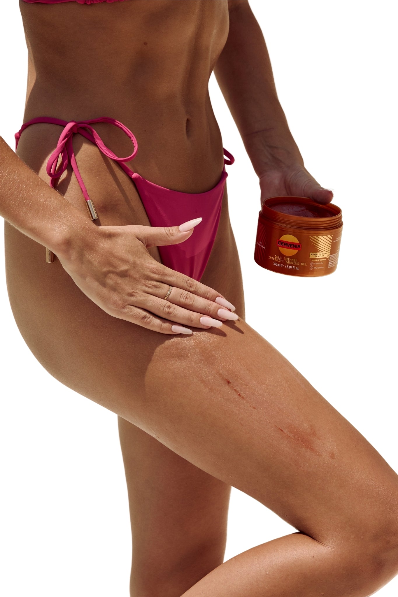 Cervenia Gold Shimmer Intensive Tanning Gel